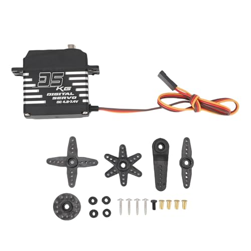UPALDHOU RC Servo, High Torsion 180 Grad Rotationswinkel Digitales Servo für RC Crawler Car Truck Boat Roboter (35 kg) von UPALDHOU