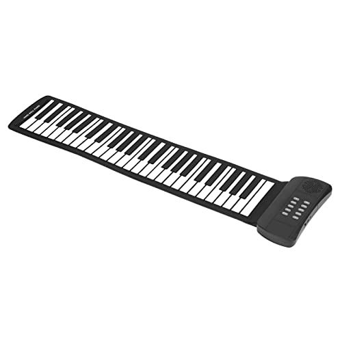 UPALDHOU Rollen Sie Klavier 49 Tasten Tragbares Tastaturklavier für mit 4D -Surround -Sound für den Gebrauch von Heim oder Schule (PM49) von UPALDHOU