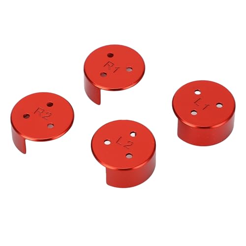 UPALDHOU Schutzabdeckung von Aluminiumlegierung Motor für Avata 2, Kompaktes Zubehör, Staubsichere Motorkappe für Drohne (Rot) von UPALDHOU