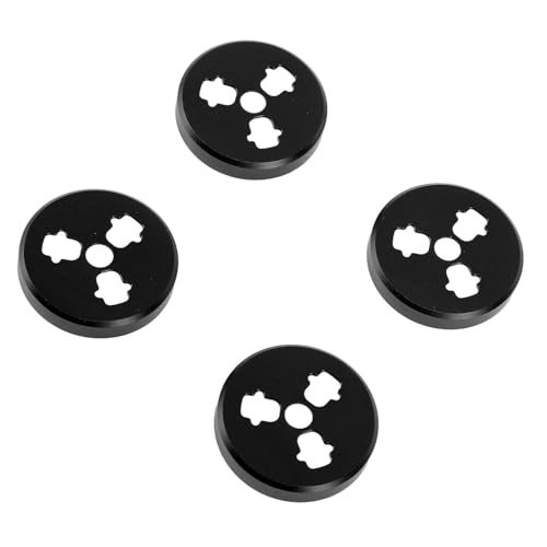 UPALDHOU Ultra Light Design Vielseitige Motorkappen Premium-Aluminiumlegierung für 3, Allround-Schutz, Optimale Kühlung mit CNC Bearbeitet (Black) von UPALDHOU