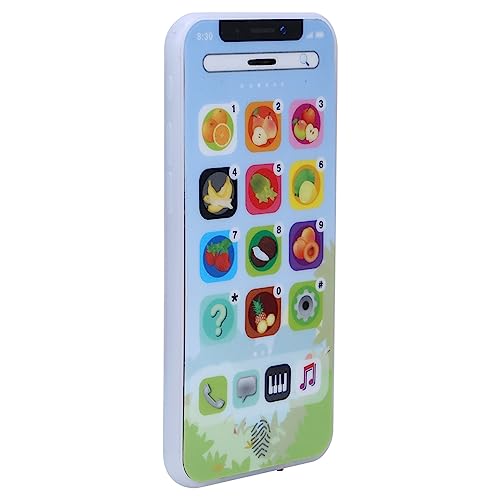 UPALDHOU Unterhaltsamen Musikspielzeug für für , Farbenfrohes Baby -Handyspielzeug mit 8 Verschiedenen Modi, Geeignet für über 18 Monaten (lila) (Blue) von UPALDHOU