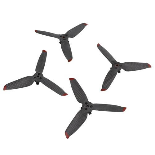 UPALDHOU Verbesserte Effizienz und Stabilität, Rauschreduzierung und Einfache Installation mit Kohlefaser -Propeller -Austausch für FPV Drohnen, Ideales Upgrade für die Unübertroffene Haltbarkeit von UPALDHOU