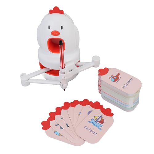 UPALDHOU Zeichnen Roboter Automatisches Malerei Roboter Bildungskunstspielzeug für Im Alter von 3 Bis 6 Jahren mit 130 Zeichenkarten 12 Stifte USB-Rechargable Batterie UPALDHOU Zeichnen Roboter Automatisches Malerei Roboter Bildungskunstspielzeug für Im Alter von 3 Bis 6 Jahren mit 130 Zeichenkarten 12 Stifte USB-Rechargable Batterie von UPALDHOU