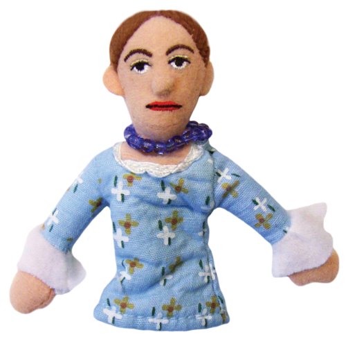 The Unemployed Philosophers Guild Virginia Woolf Finger Puppet and Refrigerator Magnet - for Kids and Adults von The Unemployed Philosophers Guild