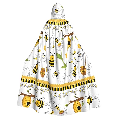 Flying Bees Daisy Honey Unisex Übergroßer Hut Umhang für Halloween-Kostüm, Party, Rollenspiel von UPIKIT