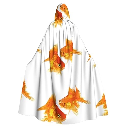 Süßer Goldfisch, Unisex, übergroßer Hutumhang für Halloween-Kostüm, Party, Rollenspiel von UPIKIT