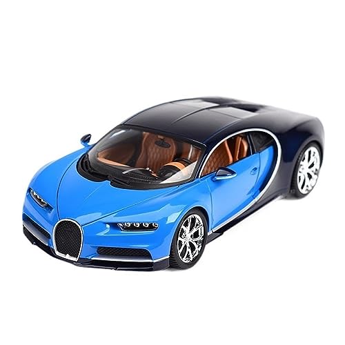 UPIKIT Maßstab 1:18 Legierung Sport Auto Modell Statisches Modell Dekoration Geschenk für Jungen und Mädchen ab 14 Jahren (Farbe: Blau) von UPIKIT