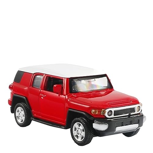 UPIKIT Maßstab 1:36 für Auto-Ornamente, Legierung, Druckguss, zurückziehbares Geländewagen-Modell, Geschenke Ab 14 Jahren geeignet (Color : Red) von UPIKIT