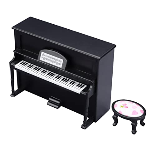 UPKOCH 1satz Miniatur Klavier Und Stuhl Dekoration Perfektes Zubehör Für Mini-häuser Und Kreative Szenen Für Projekte UPKOCH 1satz Miniatur Klavier Und Stuhl Dekoration Perfektes Zubehör Für Mini-häuser Und Kreative Szenen Für Projekte von UPKOCH