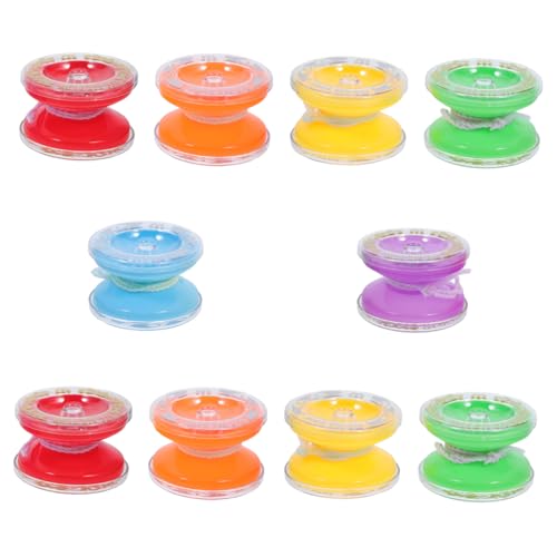 UPKOCH 10 Stücke Jungen Und Mädchen Für Tricks Anfänger Yoyo Spielzeug Jungen Und Mädchen Lernen Spielzeug von UPKOCH