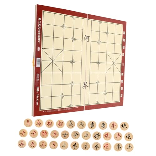 UPKOCH Traditionelles Brettspiel-Set Tragbar Mit Faltbarem Aufbewahrungsset Aus Holz Für Unterwegs UPKOCH Traditionelles Brettspiel-Set Tragbar Mit Faltbarem Aufbewahrungsset Aus Holz Für Unterwegs von UPKOCH