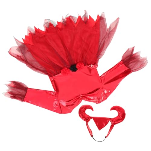 UPKOCH 1 Halloween Kleid Kinderrock Halloween Mädchenkleid Halloween Mädchenkleidung Halloween Kleidung Halloween Mädchenkostüme Halloween Kostüme Halloween Party Kleidung Gruseliges von UPKOCH