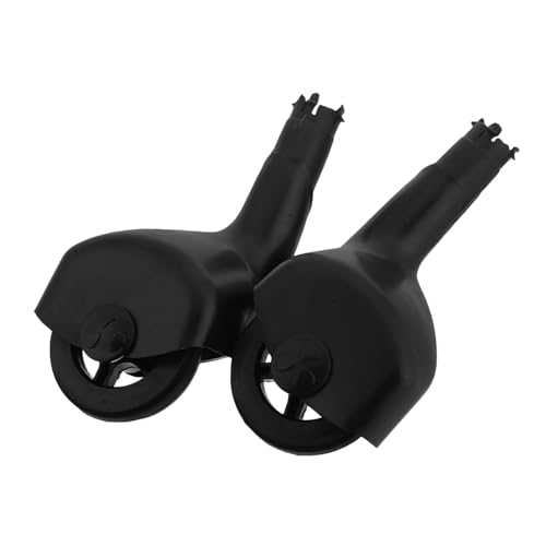 UPKOCH 1 Paar Drehrad Drehauto Räder Wackelauto Fahrt Kunststoff Schwarz UPKOCH 1 Paar Drehrad Drehauto Räder Wackelauto Fahrt Kunststoff Schwarz von UPKOCH