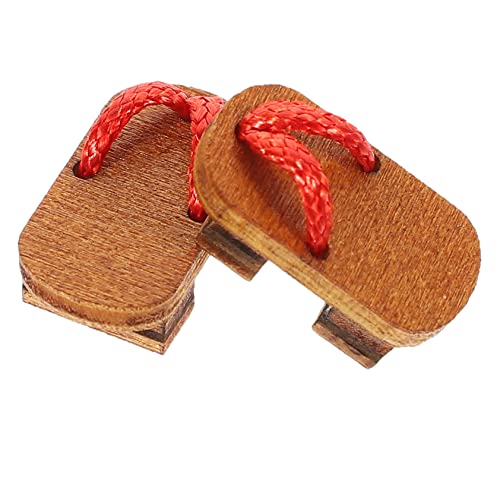 UPKOCH 1paar Miniatur Holzschuhe Für Bjd-Puppen Japanische Holzclogs Puppenzubehör Spielzeug Kreative Deko Für UPKOCH 1paar Miniatur Holzschuhe Für Bjd-Puppen Japanische Holzclogs Puppenzubehör Spielzeug Kreative Deko Für von UPKOCH