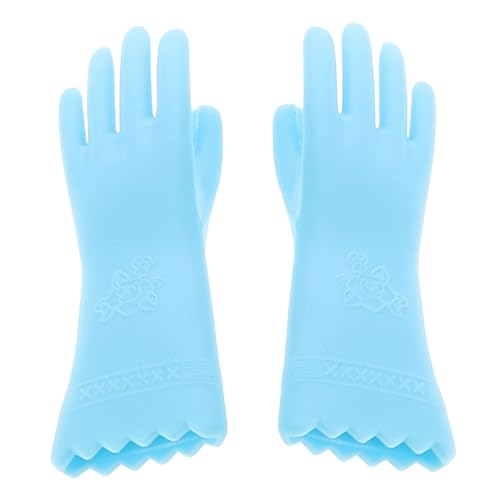 UPKOCH Miniatur Modell Puppenhaus Handschuhe 1 Paar Spielzeug Handschuhe Für Puppenhaus Requisiten Dekorative von UPKOCH