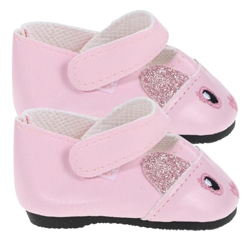 UPKOCH 1 Paar Puppenschuhe für Puppen Dekorative Schuh Accessoires für Fantasievolles Spiel und Haus Deko Hochwertige Verarbeitung und Tragbar für Unterwegs von UPKOCH