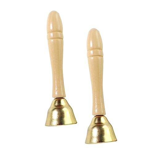 UPKOCH 1 Paar auf die Messingglocke Xylophon Horn Rasseln kinderinstrumente musikinstrumente pädagogisches Glocke Schlaginstrument für Kupfer UPKOCH 1 Paar auf die Messingglocke Xylophon Horn Rasseln kinderinstrumente musikinstrumente pädagogisches Glocke Schlaginstrument für Kupfer von UPKOCH