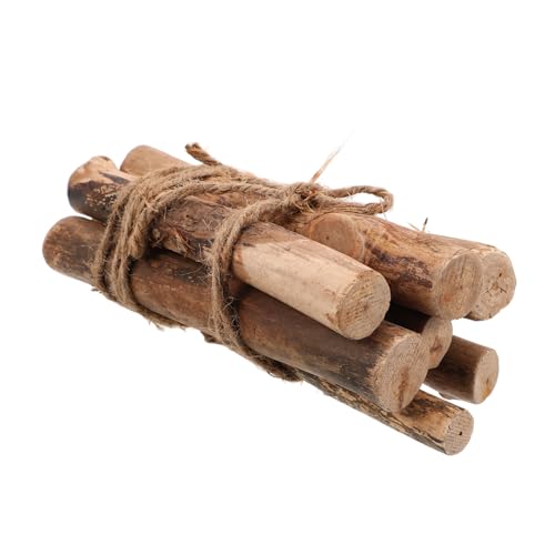UPKOCH 1 Protokollzweige Ornamente Zweige Loggen Handwerkliche Zweige Borstenreiniger Kinderaccessoires Welpenmodell Künstlerbedarf Schaber Detailbürste Reifenbürste Light Brown Holz von UPKOCH