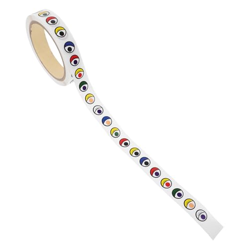 UPKOCH 1 Rolle Selbstklebende Augen Augenförmige Abziehbilder Colorful Aufkleber von UPKOCH