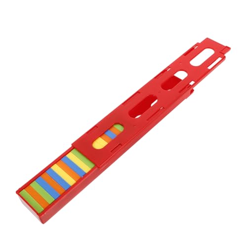 UPKOCH 1 Sätze Domino-Zug Domino Zug Dominoes Zug Domino Zug Dominoes Aufsteller Domino Dominotisch Große Domino-Bausteine ​​für Plastik von UPKOCH