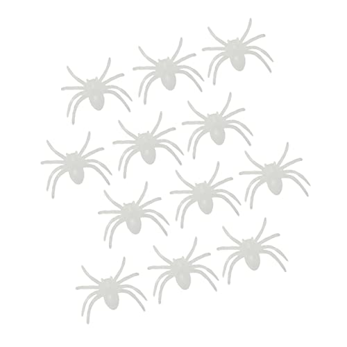 UPKOCH 1 Satz 12st Leuchtende Spinne Halloween-dekorationsspinne Halloween -Party Animatronik Gefälscht Riesenspinne Unheimlich Halloween-Dekorationen Im Freien Weiß Plastik UPKOCH 1 Satz 12st Leuchtende Spinne Halloween-dekorationsspinne Halloween -Party Animatronik Gefälscht Riesenspinne Unheimlich Halloween-Dekorationen Im Freien Weiß Plastik von UPKOCH