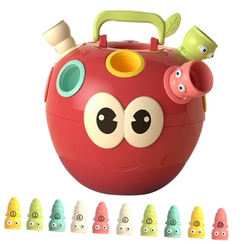 UPKOCH 1 Satz Apple-Bug der Draht umschalten fangen blockieren Puzzle-Brett kindergeburtstags mitgebsel zabawki stymulujące rozwój stapeln passendes Spielspielzeug Abs von UPKOCH