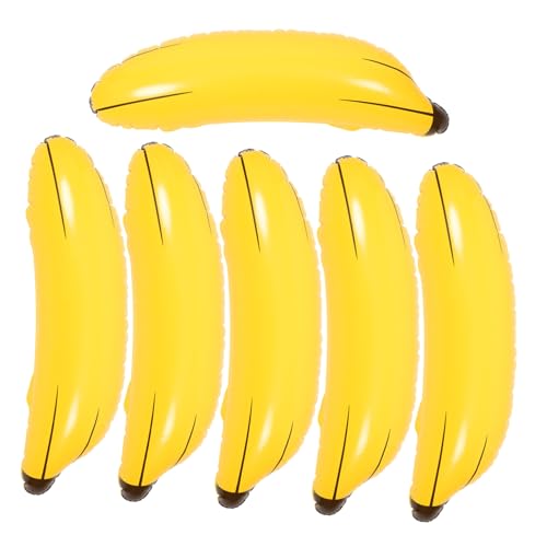 UPKOCH Pädagogisches Dekoratives Aufblasbares Bananenspielzeug-set 6-teilig Realistische Bananen-requisiten Für Jungen Und Mädchen Erwachsene UPKOCH Pädagogisches Dekoratives Aufblasbares Bananenspielzeug-set 6-teilig Realistische Bananen-requisiten Für Jungen Und Mädchen Erwachsene von UPKOCH