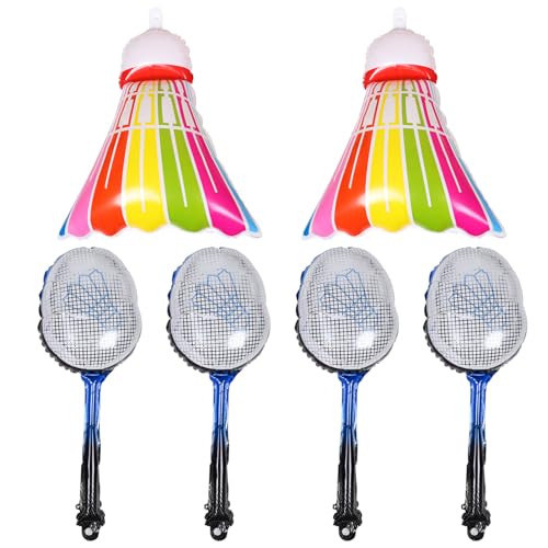 UPKOCH 1 Satz Aufblasbares Badminton Badmintonschläger-ballon Partyballons Dekorationen Badminton-partyballons Partyzubehör Zum Thema Badminton Badminton-dekorationen Aluminiumfolie UPKOCH 1 Satz Aufblasbares Badminton Badmintonschläger-ballon Partyballons Dekorationen Badminton-partyballons Partyzubehör Zum Thema Badminton Badminton-dekorationen Aluminiumfolie von UPKOCH