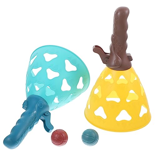 UPKOCH 1 Satz Bälle fangendes Fangkugeln aus Kunststoff Interaktives Sport- und Outdoor- interessantes Fangspielzeug Outdoor -Fangspielzeug Fangspiele Abs von UPKOCH