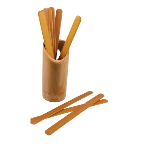 UPKOCH 1 Satz Bambusstock Chinesisches Zubehör Handgefertigte Spiel-Requisiten Aufbewahrungszubehör Teile Billard Künstliche Spiel-Requisiten Desktop-mülleimer Fenster Volant Light Brown von UPKOCH