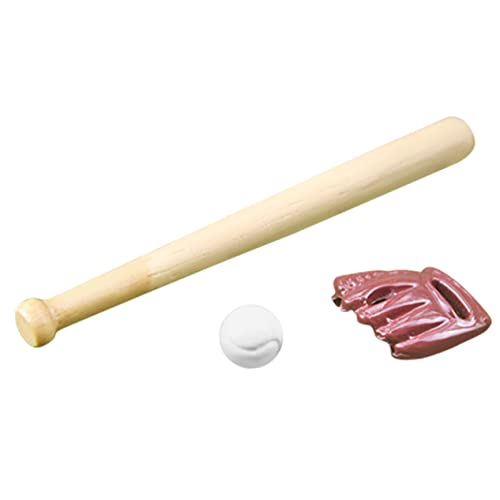 UPKOCH Mini-Baseball-spielzeugset – Realistischer Miniatur-baseballhandschuh Schläger Und Für Fantasievolles Spielen Und Hausdekoration UPKOCH Mini-Baseball-spielzeugset – Realistischer Miniatur-baseballhandschuh Schläger Und Für Fantasievolles Spielen Und Hausdekoration von UPKOCH