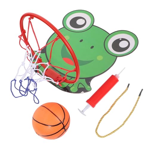 UPKOCH 1 Satz Basketballbrett Basketballständer Basketballrahmen Zum Aufhängen Im Innenbereich Basketballrahmen Für Den Innenbereich Basketballspiel Kinderspielzeug Grünes von UPKOCH