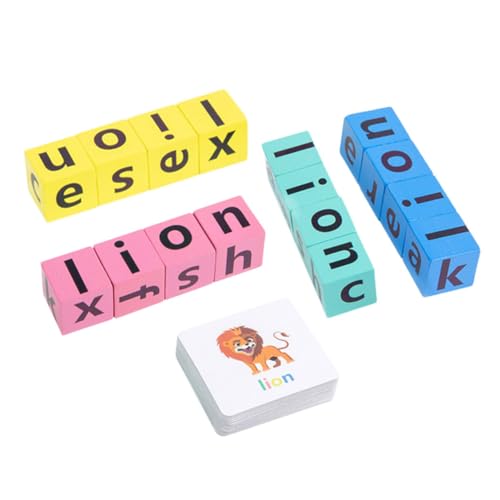 UPKOCH 1 Satz Baustein-Puzzle- Aktivitäten zum Lernen von Buchstaben frühe Lernspiele Wörter Karten Lernen Holzspielzeug für Kleinkinder Ahorn UPKOCH 1 Satz Baustein-Puzzle- Aktivitäten zum Lernen von Buchstaben frühe Lernspiele Wörter Karten Lernen Holzspielzeug für Kleinkinder Ahorn von UPKOCH