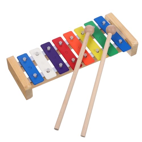 UPKOCH 1 Satz Big Bayin Klavier Kind Xylophon Musikinstrument Musikspielzeug -Instrumente Metall UPKOCH 1 Satz Big Bayin Klavier Kind Xylophon Musikinstrument Musikspielzeug -Instrumente Metall von UPKOCH