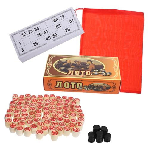 UPKOCH 1 Satz Bingo Spiele spielbrett Geburtstagsgeschenk interaktives Partyspiel Haushaltspartyspiel Partyversorgung Abs von UPKOCH