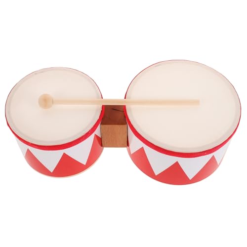 UPKOCH 1 Satz Bongo-Trommel Kleine Trommel Schlagzeug Trommel Zum Singen Und Tanzen Spielzeugtrommeln Kindertrommel -trommeln Trommel Bongos Für Plastik Rot UPKOCH 1 Satz Bongo-Trommel Kleine Trommel Schlagzeug Trommel Zum Singen Und Tanzen Spielzeugtrommeln Kindertrommel -trommeln Trommel Bongos Für Plastik Rot von UPKOCH