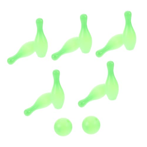 UPKOCH 1 Satz Bowling-Set für für Bowlingkegel aus Kunststoff Indoor-Bowling Mini Spiel Tabletop Bowling -Spiel Tisch-Mini-Bowlingspiel Sport Light Green UPKOCH 1 Satz Bowling-Set für für Bowlingkegel aus Kunststoff Indoor-Bowling Mini Spiel Tabletop Bowling -Spiel Tisch-Mini-Bowlingspiel Sport Light Green von UPKOCH