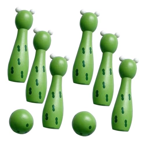 UPKOCH 1 Satz Bowlingspielzeug Für Bowling Für Bowlingkugeln Für Interessantes Bowlingspielspielzeug Indoor- Bowlen Outdoor-Bowling Buche Green UPKOCH 1 Satz Bowlingspielzeug Für Bowling Für Bowlingkugeln Für Interessantes Bowlingspielspielzeug Indoor- Bowlen Outdoor-Bowling Buche Green von UPKOCH