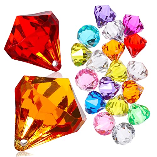 UPKOCH 1 Satz Buntes Edelstein Gemstones für Kreative Rollenspiele Partydeko und Kindergeburtstage Langlebig und Farbecht UPKOCH 1 Satz Buntes Edelstein Gemstones für Kreative Rollenspiele Partydeko und Kindergeburtstage Langlebig und Farbecht von UPKOCH