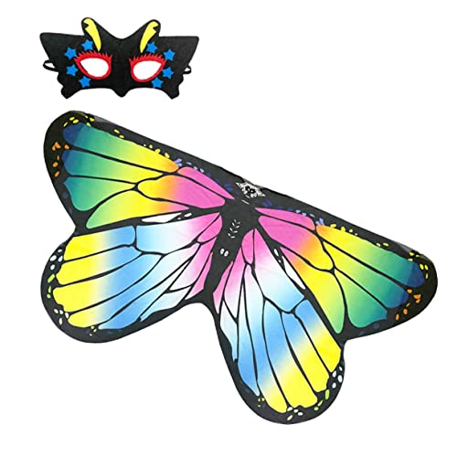 UPKOCH 1 Satz Cape- Schmetterlingsmantel Halloween-Kostüme für Auge für Halloween Kleidung Halloween Outfit Augenmaske für Party Party-Augenklappe Vliesstoff UPKOCH 1 Satz Cape- Schmetterlingsmantel Halloween-Kostüme für Auge für Halloween Kleidung Halloween Outfit Augenmaske für Party Party-Augenklappe Vliesstoff von UPKOCH