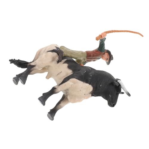 UPKOCH 1 Satz Cowboy-Modell Stier-Statue dekorative Stierstatue Bullenmodell Bullen mit Reitern Bullenhandwerk Stütze Kinderspielzeug Cowboy Stierkampf Modell Stier- Stierfigur Harz UPKOCH 1 Satz Cowboy-Modell Stier-Statue dekorative Stierstatue Bullenmodell Bullen mit Reitern Bullenhandwerk Stütze Kinderspielzeug Cowboy Stierkampf Modell Stier- Stierfigur Harz von UPKOCH