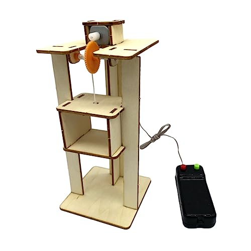 UPKOCH 1 Satz DIY Holz Aufzugsspielzeug für Pädagogisches Bastelset zur Frühen Bildung Kreatives Experimentierspielzeug ohne Batterien Fördert Wissenschaft und Technik für Jungen und UPKOCH 1 Satz DIY Holz Aufzugsspielzeug für Pädagogisches Bastelset zur Frühen Bildung Kreatives Experimentierspielzeug ohne Batterien Fördert Wissenschaft und Technik für Jungen und von UPKOCH