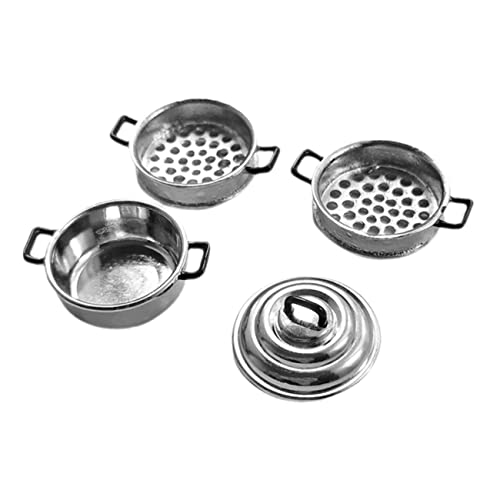 UPKOCH 1 Satz Dampfer-Modell Bildungs-Mini-kochgeschirr Minihouse Miniaturtöpfe Töpfe Mini-kochgeschirr Für Minihouse Mini-kochgeschirr Pädagogische Töpfe Silver Legierung UPKOCH 1 Satz Dampfer-Modell Bildungs-Mini-kochgeschirr Minihouse Miniaturtöpfe Töpfe Mini-kochgeschirr Für Minihouse Mini-kochgeschirr Pädagogische Töpfe Silver Legierung von UPKOCH