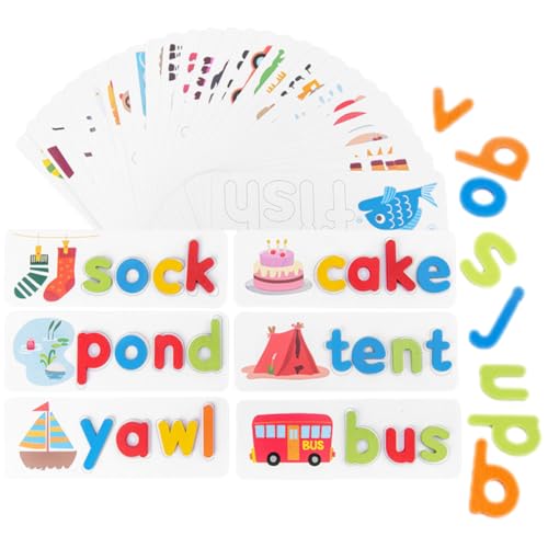 UPKOCH 1 Satz Denkspiel Puzzle rätselbuch holzspielsachen Fun Toy Buchstabenspiel Toys Wortbuchstabierspielzeug Buchstabenblock für Kinderspielzeug hölzern UPKOCH 1 Satz Denkspiel Puzzle rätselbuch holzspielsachen Fun Toy Buchstabenspiel Toys Wortbuchstabierspielzeug Buchstabenblock für Kinderspielzeug hölzern von UPKOCH