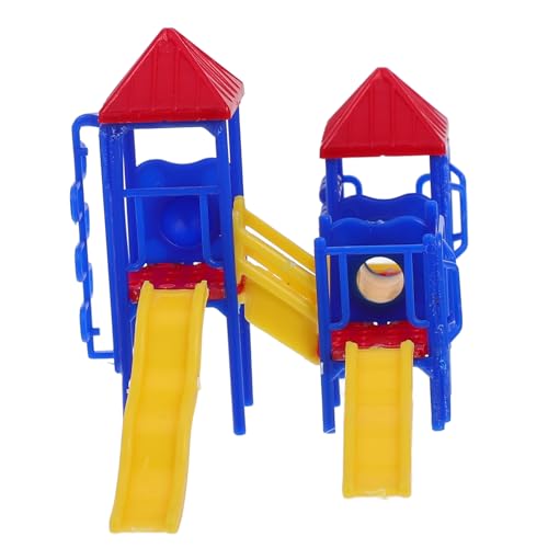 UPKOCH Modell Miniatur Spielplatz Modell Puppenhaus Mini Lernspielzeug Für Jungen Und Mädchen UPKOCH Modell Miniatur Spielplatz Modell Puppenhaus Mini Lernspielzeug Für Jungen Und Mädchen von UPKOCH