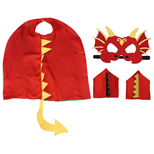 UPKOCH 1 Satz Dinosaurier Umhang Set Halloween Umhang Kinderkostüm Maske Kinderkleid Outfits Bekleidung Lustiger Umhang Cosplay Umhang Cosplay Kleidung Performance Requisite UPKOCH 1 Satz Dinosaurier Umhang Set Halloween Umhang Kinderkostüm Maske Kinderkleid Outfits Bekleidung Lustiger Umhang Cosplay Umhang Cosplay Kleidung Performance Requisite von UPKOCH