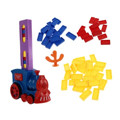 UPKOCH 1 Satz Domino für kinderspielzeug Batteriebetriebenes Kreatives Toys kleines Zugspielzeug weihnachtszug Abs Blue UPKOCH 1 Satz Domino für kinderspielzeug Batteriebetriebenes Kreatives Toys kleines Zugspielzeug weihnachtszug Abs Blue von UPKOCH