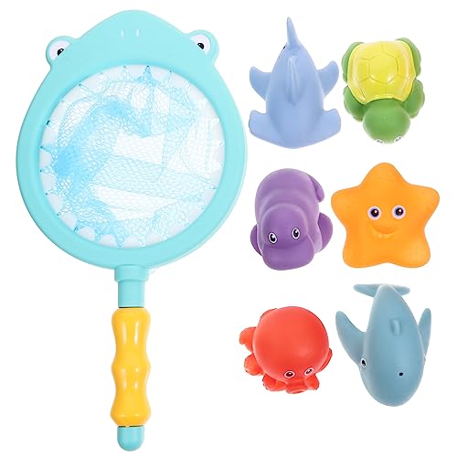 UPKOCH 1 Satz Duschbad wasserspielzeug kinderwasserspielzeuge Animal-Design Dusch-Fischernetz- duschen Fischernetzspielzeug Badespielzeug Plastik Sky-Blue UPKOCH 1 Satz Duschbad wasserspielzeug kinderwasserspielzeuge Animal-Design Dusch-Fischernetz- duschen Fischernetzspielzeug Badespielzeug Plastik Sky-Blue von UPKOCH