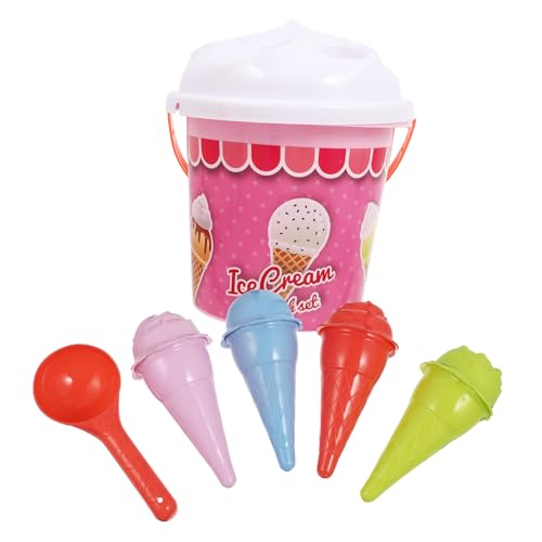 UPKOCH 1 Satz Eisbahnenspielzeug Eisbecher am Strand für den Sommerurlaub Sandeimer Strandsandspielspielzeug Strandsandspielzeug für Eimer Plastik rot Zufällige Farbe UPKOCH 1 Satz Eisbahnenspielzeug Eisbecher am Strand für den Sommerurlaub Sandeimer Strandsandspielspielzeug Strandsandspielzeug für Eimer Plastik rot Zufällige Farbe von UPKOCH