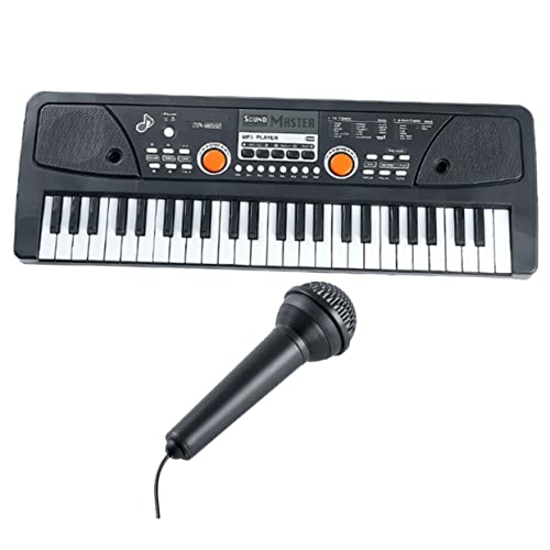 UPKOCH 1 Satz Elektronisches Klavier Für Schlüssel Tragbares Klavier Klavierspielzeug Für Kindermusikinstrumente Multifunktionales Musikspielzeug Schwarz Plastik UPKOCH 1 Satz Elektronisches Klavier Für Schlüssel Tragbares Klavier Klavierspielzeug Für Kindermusikinstrumente Multifunktionales Musikspielzeug Schwarz Plastik von UPKOCH